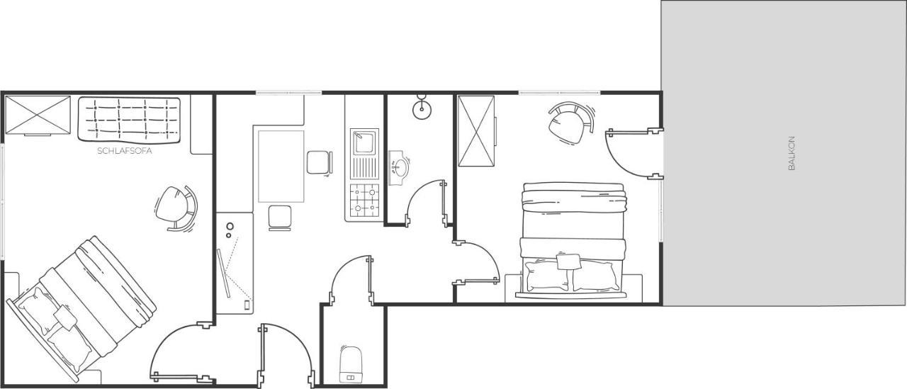 Appartement Rosengarten Längenfeld Rom bilde