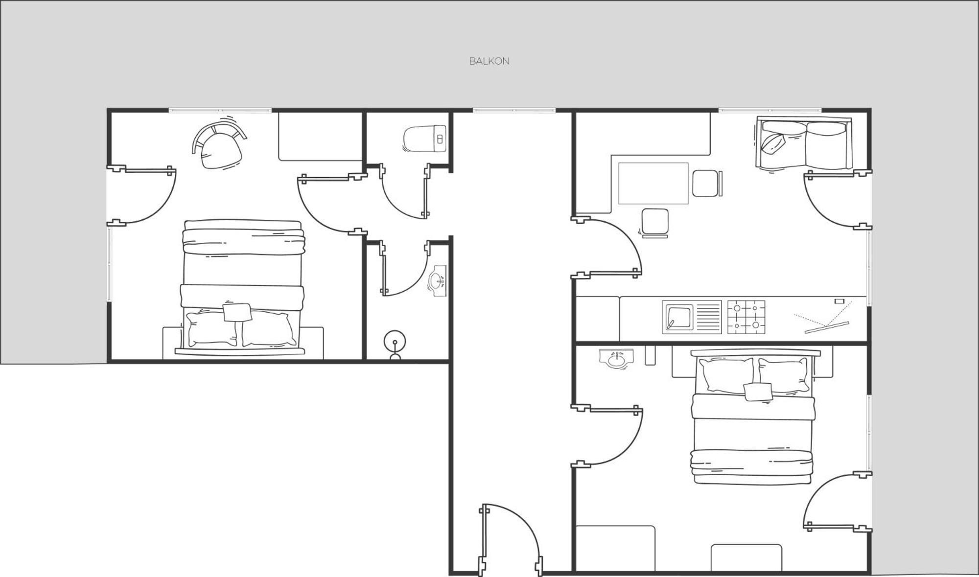 Appartement Rosengarten Längenfeld Rom bilde